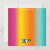 Graduatie Party Invitation (Achterkant)