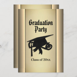 Graduatie Party Invitation Kaart