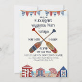 Graduatie Party Invitation Kaart (Voorkant)