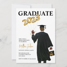 Graduatie Party Invitation Kaart