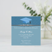 Graduatie Party Invitation Kaart (Staand voorkant)