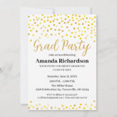 Graduatie Party Invitation Kaart (Voorkant)