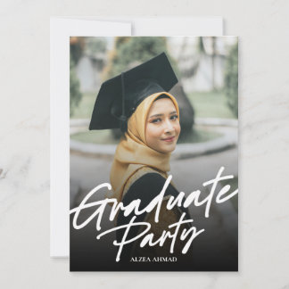 Graduatie Party Invitation Kaart