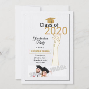 Graduatie Party Invitation Kaart