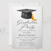 Graduatie Party Invitation Kaart (Voorkant)