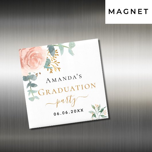 Graduatie roos goudbloem met uitzondering van de d magneet