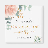 Graduatie roos goudbloem met uitzondering van de d magneet (Voorkant)