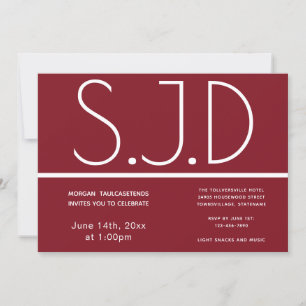 Graduatie S.J.D: Burgundy Kaart