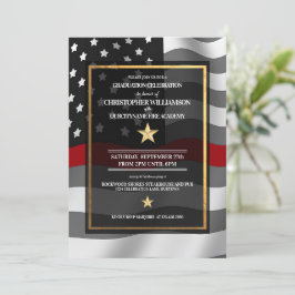 Graduatie van de brandweeracademie kaart