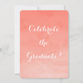 Graduatie van de GraduPartij van de Graduatie van  Kaart (Achterkant)