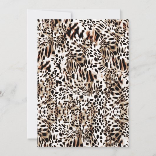 Graduatie van Glam Chic Mode Show Kaart (Achterkant)