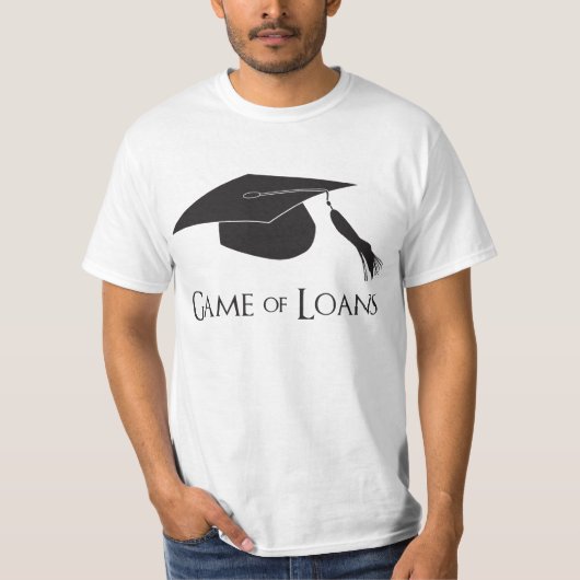 Graduatieleningen aan het gamma van de Academie T-shirt (Voorkant)