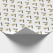 Graduatielintsterren Cadeaupapier (Hoek)