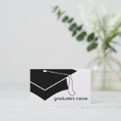 graduatiemap contactkaartje (Staand voorkant)