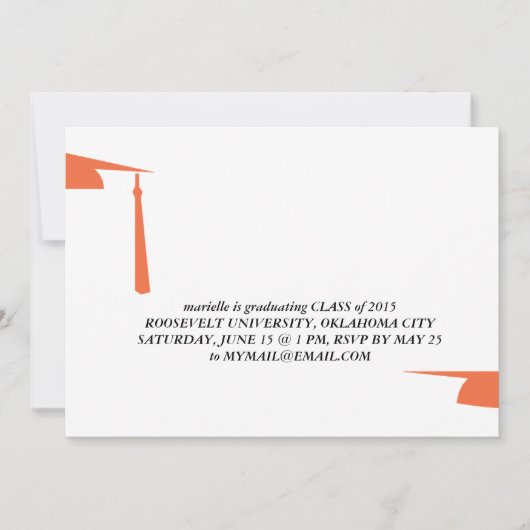 graduatiemechanisme afstuderen - uitnodiging (Voorkant)