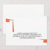 graduatiemechanisme afstuderen - uitnodiging (Voorkant / Achterkant)