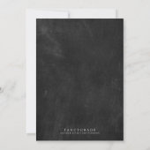 Graduatiepartij in het alkbord | Glitter Kaart (Achterkant)