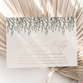 Graduatiepartij waterverf folie uitnodiging