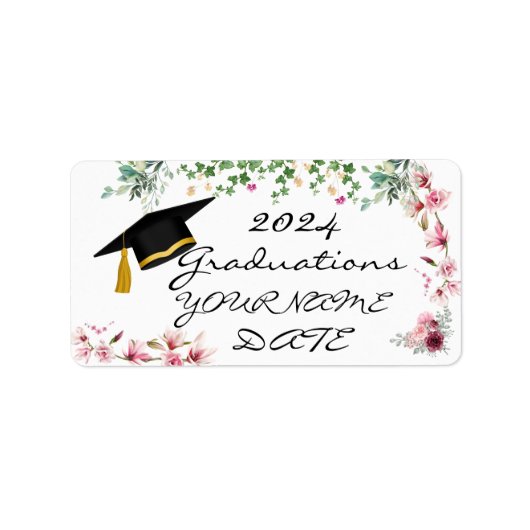 Graduaties Etiket (Voorkant)