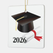 Graduatiesieraad Keramisch Ornament (Links)