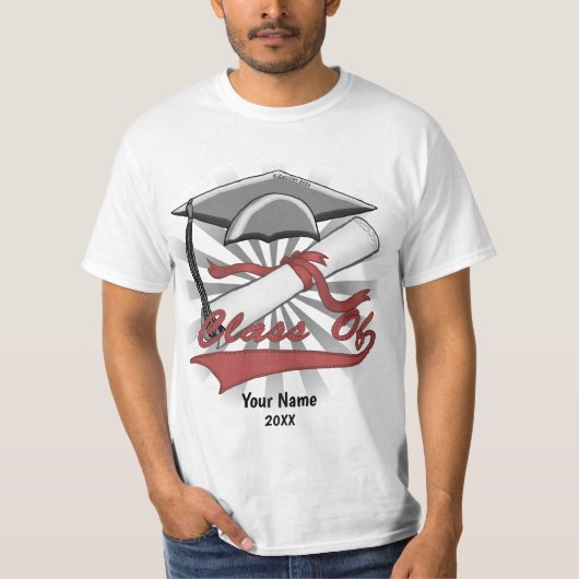 Graduating Class op maat T-shirt (Voorkant)