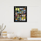 Graduation 19 Photo Collage Congrats Grad Poster (Keuken)