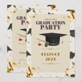 GRADUATION 2023: CELEBRATE YOUR HARD-EARNED SUCCES KAART (Voorkant / Achterkant)