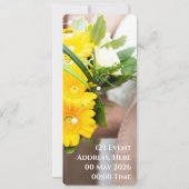 Graduation 2026 Custom Text Sunflower Announcement Kaart (Achterkant)