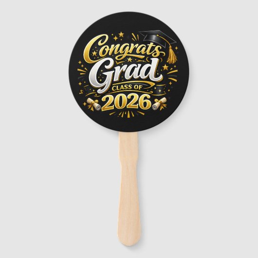 Graduation 2026 handwaaier (Achterkant)