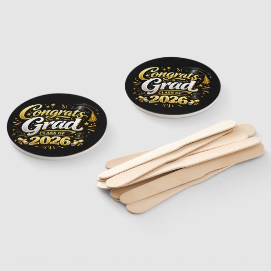 Graduation 2026 handwaaier (Niet-gemonteerd)