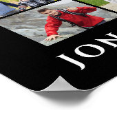 Graduation 23 Photo Collage Congrats Grad Poster (Hoek)