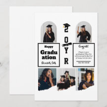 Graduation 5 Photo Celebration Graduate Template
