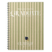 Graduation Advice & Message Notebook Notitieboek (Voorkant)