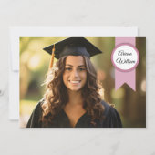 Graduation Announcement Card Template Aankondiging (Voorkant)