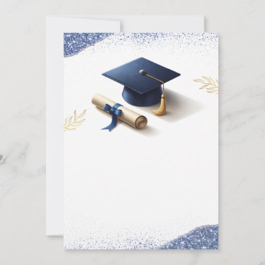 Graduation announcement, class of 2026 kaart (Achterkant)