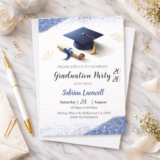 Graduation announcement, class of 2026 kaart