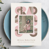 Graduation announcement class of 2026 modern aankondiging