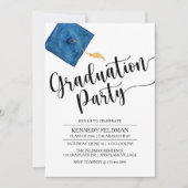 Graduation Announcement | Minimal Senior Portrait Kaart (Voorkant)
