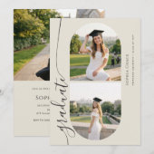 Graduation Arch Photo Graduation Party Kaart (Voorkant / Achterkant)