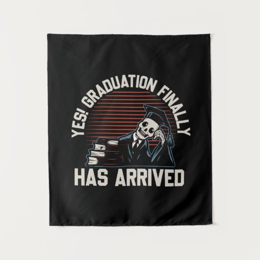 Graduation Art | Graduation Finally Has Arrived Wandkleed (Voorkant)