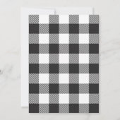 Graduation BBQ Backyard Black Kaart (Achterkant)