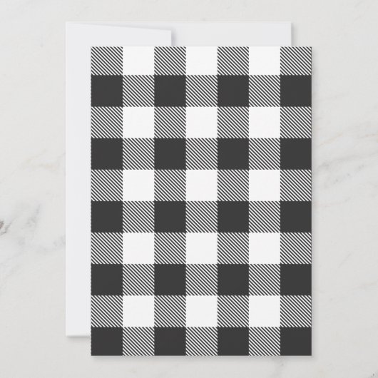 Graduation BBQ Backyard Black Kaart (Achterkant)