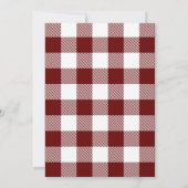 Graduation BBQ Backyard Rustic Kaart (Achterkant)