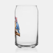 Graduation Bird Drinkware Set Kan Glas (Links)