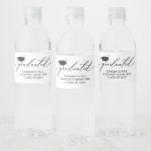 Graduation bottle labels waterfles etiket (Flessen)