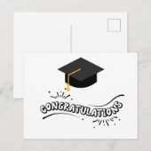 Graduation Briefkaart (Voorkant / Achterkant)