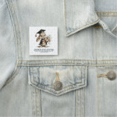 Graduation Bunny – Cute Diploma Pattern Naamplaatje (In situ)