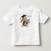 Graduation Bunny  Kinder Shirts (Voorkant)