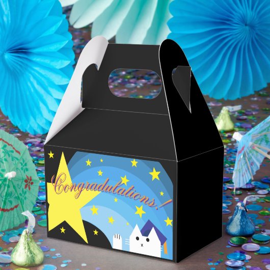 Graduation caja de regalo bedankdoosjes (Feest)