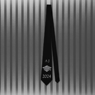 Graduation cap 2024 - gepersonaliseerd stropdas